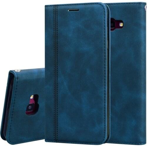 2021 For Samsung Galaxy J4 2018 Case Leather Wallet Flip Magnet Phone Case For Samsung J4 Plus 2018 J4Plus J4+ J 4 J400F J415F C