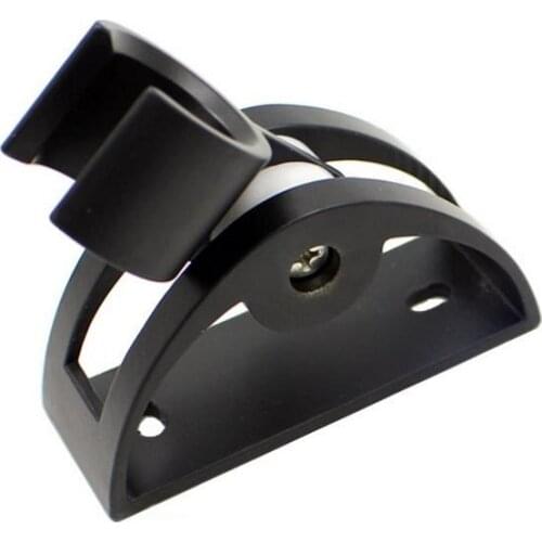 2PCS Black Shower Holder Adjustable Hand Shower Stand Bracket Stainless Steel