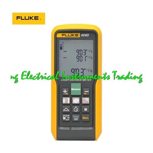 Fast arrival Fluke F424D Digital Laser Distance Meter Laser range finder 100m,330 feet