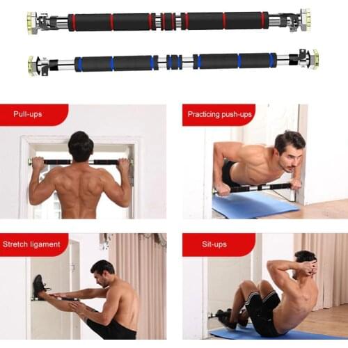 Double Thicken Practical Upper Body Workout Bar without Screws Chin Up Bar Firm for Fitness Workout