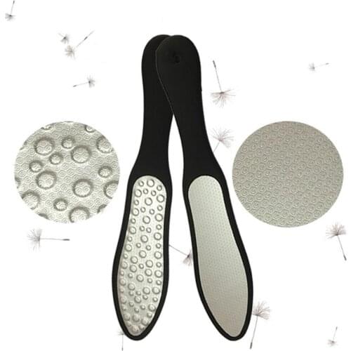 Double Sides Foot Rasp Heel File Hard Head Skin Callus Remover Stainless Steel instruments for Pedicure Feet Care Tool