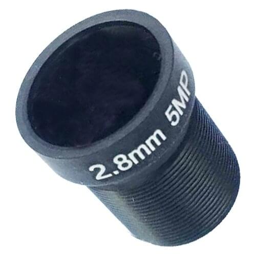 CCTV Camera 2.8mm Lens 5.0 MegaPixel Wide-angle 115 Degree MTV M12 x 0.5 Mount Infrared Night Vision Lens For CCTV Camera