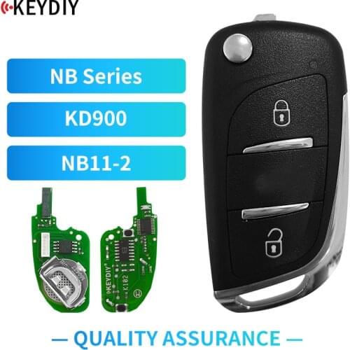 NB11 Universal Multi-functional KD Remote 2 Button NB Series Key For KD900 URG200 Remote Master