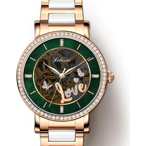 Lobinni Ceramic Ladies Watch