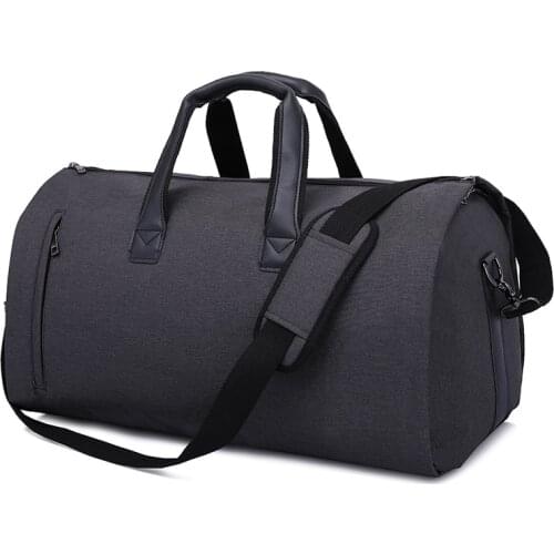 Men Large Travel Bags Foldable Duffle Bag Business Weekend Bags Oxford Suit Protect Cover Women Travel Bag Organizer Handbags