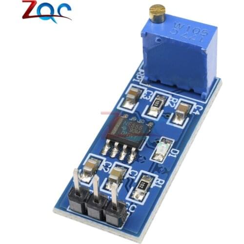 NE555 Adjustable Frequency Pulse Generator Module for Arduino DC 5V-12V