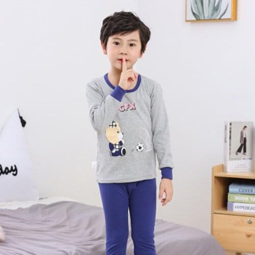 New Cartoon Panda Baby Pyjamas Kids Clothes 2Pcs Childrens Pajamas Boys Girls Sleep Suit Sleepwear Pijama Infantil Nightwear