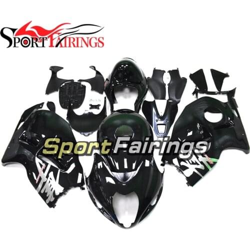 ABS Plastic Full Fairings For Suzuki GSXR1300 Hayabusa 1997 - 2007 98 99 00 01 02 03 04 05 06 Motorcycle Cowl Gloss Black Silver