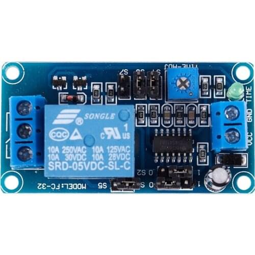 Single Channel Time Delay Relay Module Control Board DC5V FC-32