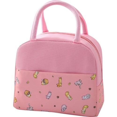 Preservation Baby Food Milk Bottle Heat/cold Storage Insulation Bags Waterproof Swan Bag Lunch Bag Infant Kids Food Bag