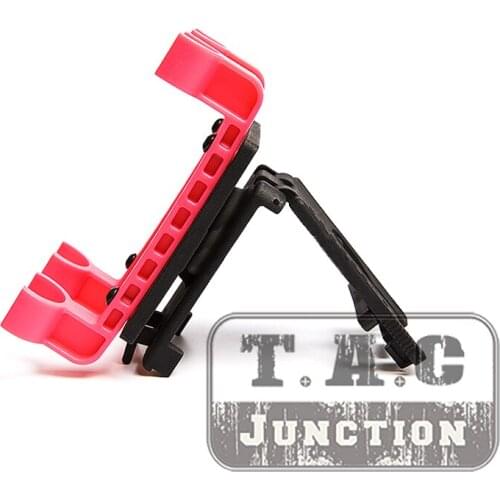 Tactical Practical 4Q Shot Shell Belt Carrier 360 Deg. Rotation Adjustable Independent Stand Compatible w/ 4*12ga Shot Shell PK