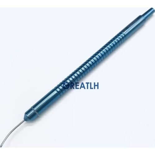 Ophthalmic Irrigation Handpiece Titanium ophthalmic handpiece for wanter sucking eye surgical tools instrument