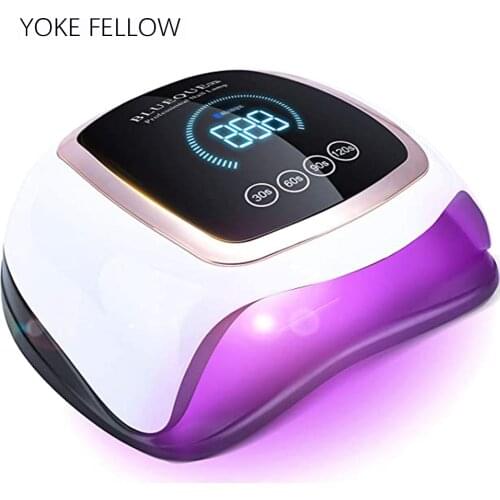 UV LED Lamp For Nails Dryer Manicure Nail Lamp 4 MODE Motion Sensor LCD Display touch switch Curing UV Gel Nail Polish Ice lamp