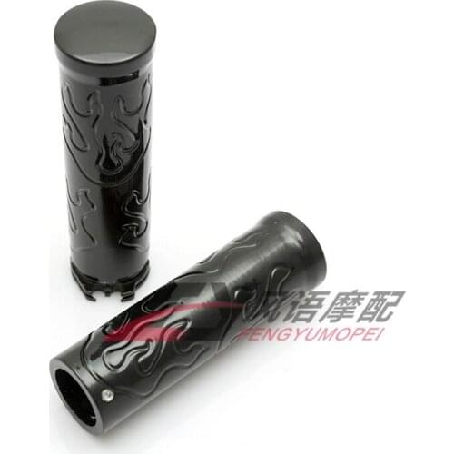 Universal Handles for Motorcycle Flame Pattern Refitting Accessories for Halley 883 1200 Honda Shadow VTX1300 1800 Kawasaki