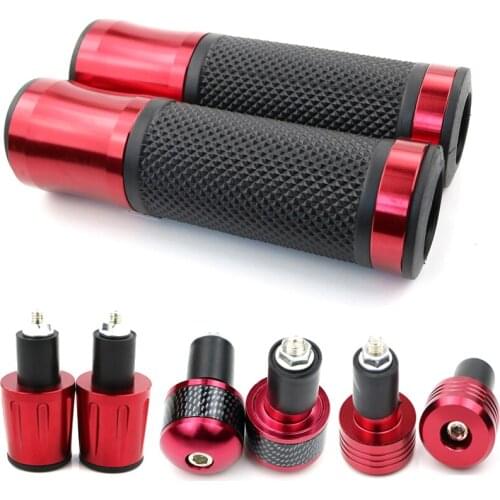 Universal For YAMAHA R125 R25 R3 R6 R1 R1M R15 FZ1 FZ8 Motorcycle Handle Grips and Bar Ends