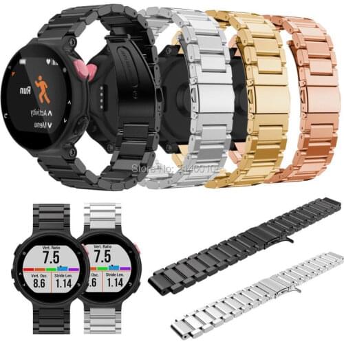 High Quality Metal Stainless Steel Watch Band Strap For Garmin Forerunner 220 230 235 630 620/Fenix 5