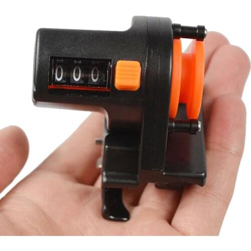 High Accuracy Fishing Reel Line Depth Counter Meter Gauge Strong ABS Plastic Digital Display