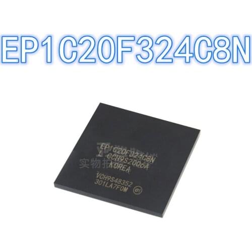 1PCS Original EP1C20F324C8N BGA-324 EP1C20F324C8 BGA324 Embedded-FPGA (Field Programmable Gate Array)