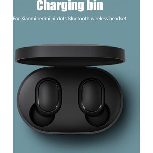 Earphones Bluetooth Wireless with USB Cable for Xiaomi Redmi AirDots Earbuds Charger Box Accessories 300mAh Charging Case