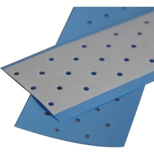 2pcs/lot Blue Hair Tape Adhesive Toupee Double Side With Hole Breathable Waterproof For Seamless Wig Human Hair Extension