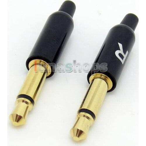 LN004686 1pair 3.5mm Audio upgrade DIY Adapter Pins For Denon AH-D600 D7100 Velodyne vTrue Headphone