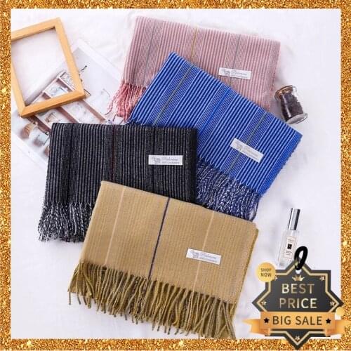 Fashion Winter Women Cashmere Warm Scarf Men Thick Shawl Scarves Autumn Tassel Pashmina Female wraps Blanket Foulard Hot Mother