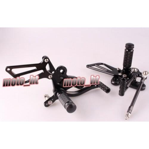 CNC Adjustable Rearset Rear Set Footpegs For Suzuki Hayabusa GSX1300R 1999 2000 2001 2002 2003 2004 2005 2006 2007 2008