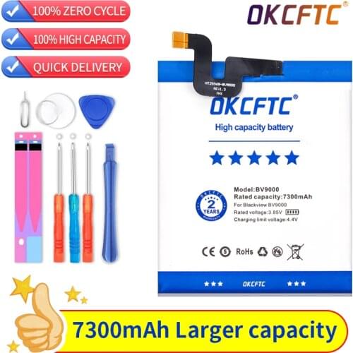 OKCFTC Batteries For Blackview BV9000 Pro Phones