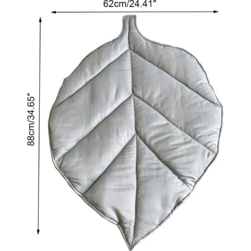 Popular Baby Game Blanket Tree Leaves Floor Carpet Soft Cotton Climbing Pad Play Mat