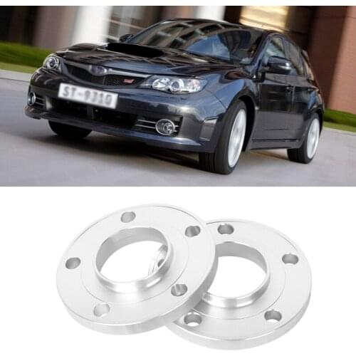 2PCS 5x100 56.1CB Aluminum Centric Wheel Spacers Tire Adapters Rims Flange Hubs For Subaru Series
