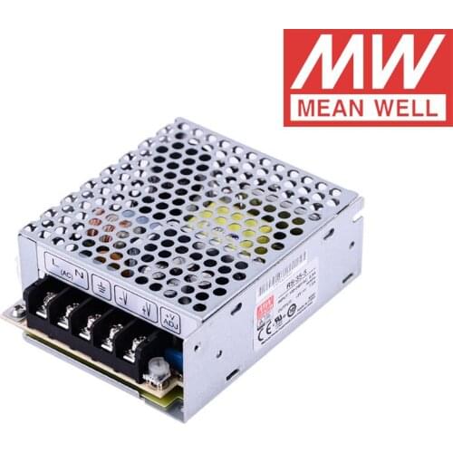 RS-35-5 Mean Well 35W/7A/5V DC Single Output Switching Power Supply meanwell online store