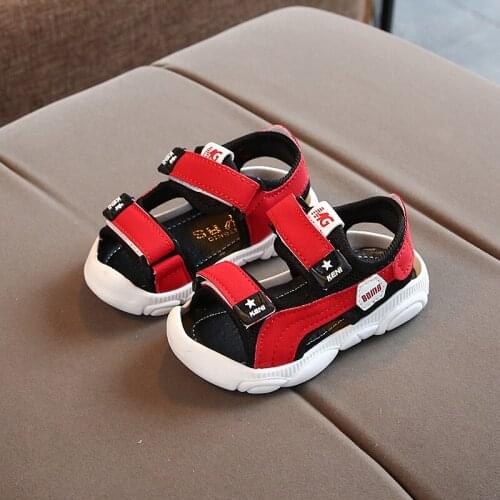 Children Summer Shoes Kids Girl Sandals Patchwork Beach Shoes Big Boys Sandals Sport Style Roman Breathable Sandals Open Toe