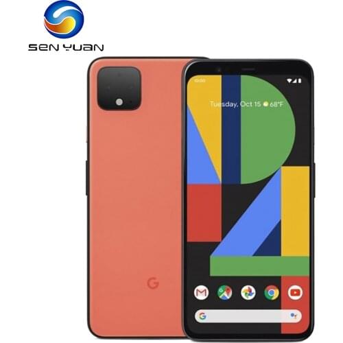 Original Google Pixel 4 XL 4G Mobile Phone 6.3'' 12MP+16MP LTE Octa-Core Android SmartPhone 6GB RAM 64GB/128GB ROM CellPhone