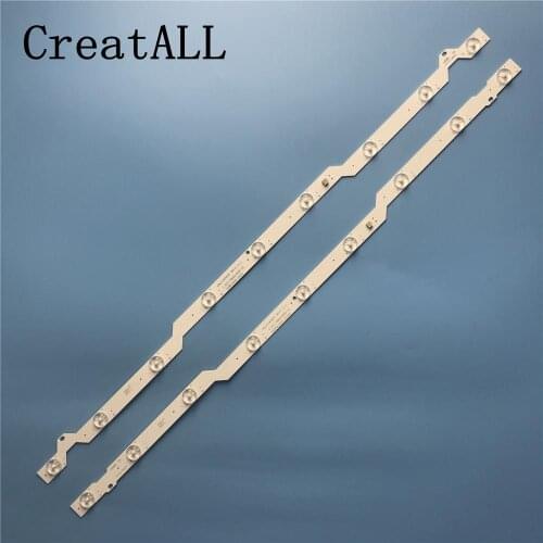 LED Backlight strip 9 lamp For PHILCO 32'' TV HYSL-D 1.30.1.58601405R-V0 1.30.1.58601406R-V E479275 PH32B51DSGW PH32B51