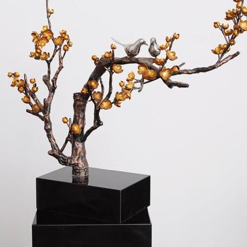 Hotel lobby entrance Lucky decoration decoration office club living room home decoration wrought iron ornaments