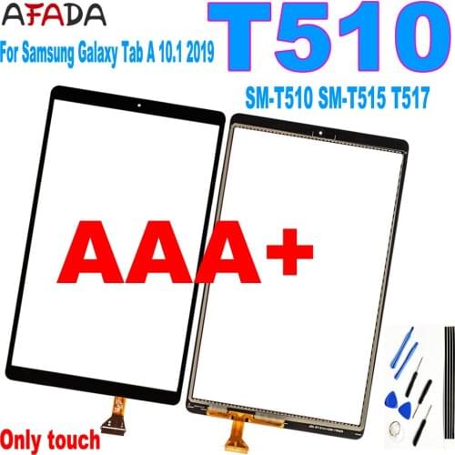 10.1'' For Samsung Galaxy Tab A 10.1 2019 T510 T515 T517 SM-T510 Touch Screen Digitizer Glass Panel Replacement