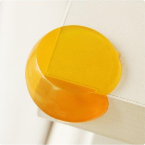 10PCS /lot Anti Collision Table Angle Hot Candy Colors Transparent Safety Anti Collision Table Angle