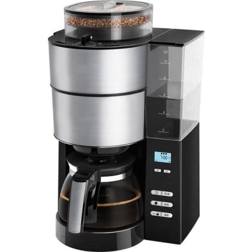 2020 New Household automatic grinder coffee machine With Bean Powder Dual Use 220V Automatic Hand Punch