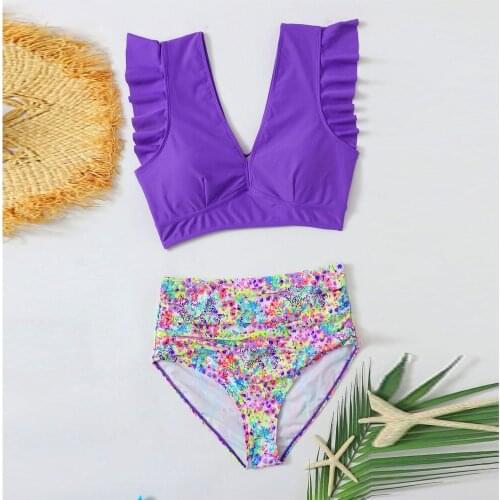 2021 New Plus Size Swimwear，Bikini，Beachwear，Ladies Swimsuit