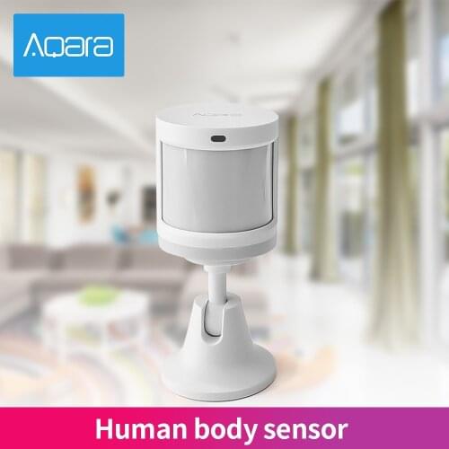 Drop shipping Aqara Smart Human Body Sensor Wireless Zigbee Connection Movement PIR Motion Detector 5/10/15/20 Wholesale price