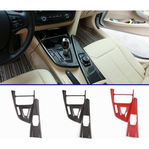 For BMW 3 Series GT F30 F33 F34 F36 2013-2019 Left Hand Drive Center Console Gear Shift Decoration Frame Trim Accessories