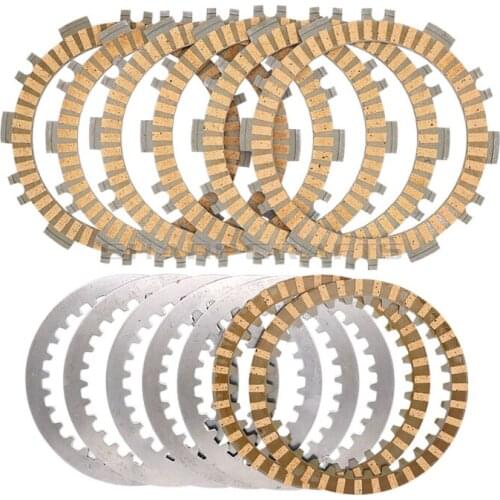 Motorcycle Engine Carbon Fibre impregnated Clutch Friction Plates & Steel Plates Disc Kit For Yamaha TMAX530 T-Max 530 2012-2018