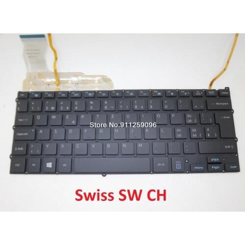 Laptop Keyboard For Samsung NP940X3F NP940X3G NP940X3K 940X3F 930X3G 940X3K Canada CA BA59-03767J With Backlit New