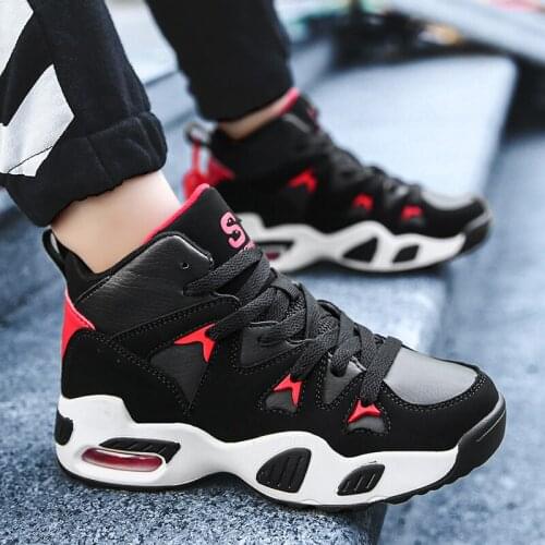 New Brand Basketball Shoes for Boys Kids Sneakers Cushion Children Casual Shoes Non-slip Outdoor Toldder Children Sport Shoes