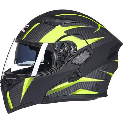 GXT Motorcycle Helmet Flip up Motocross Helmet Capacete da Motocicleta Cascos Moto Casque Doublel lens Racing Riding Helmet