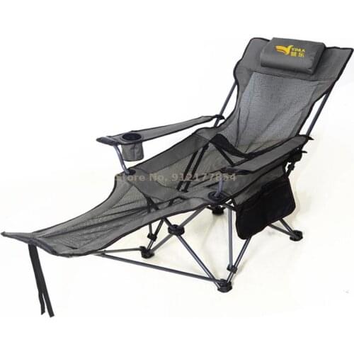 Office Lunch Break Folding Chair Single Portable Nap Bed Outdoor Leisure Picnic Fishing Chair Armchair Lunch Break Chair