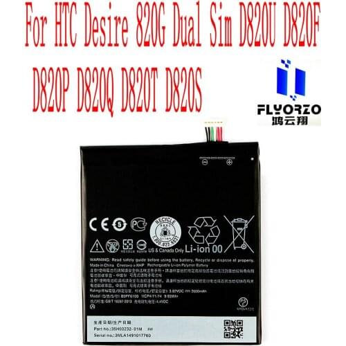 Brand new Original 2600mAh HTC BOPF6100 Battery For HTC Desire 820G Dual Sim D820U D820F D820P D820Q D820T D820S Mobile Phone