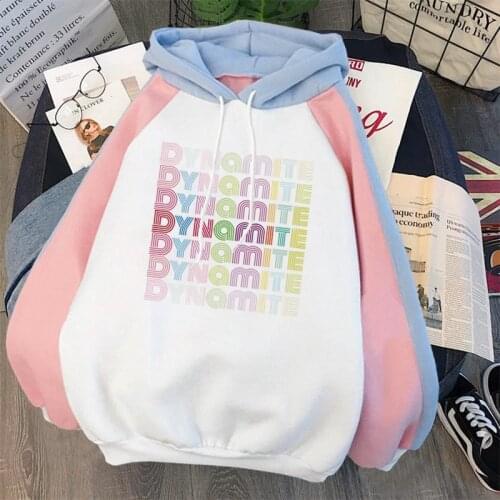 Kpop Bangtan Boys Oversize Hoodie Long Sleeve Sweatshirts Korean Loose Rainbow Hoodies Women Casual Outfits Lover Dropshipping