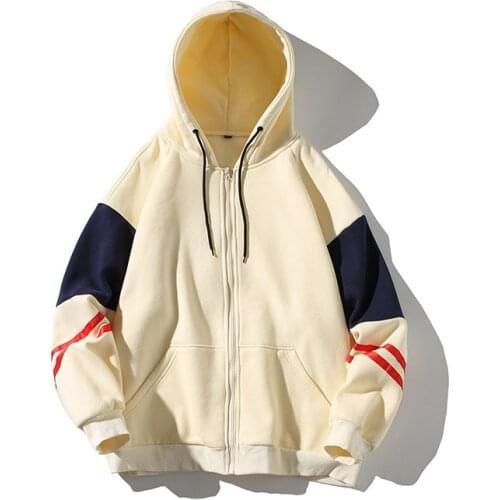 Hoodies Women 2021 Autumn High Quality Hood Sweatshirt Women Fashion Zip Loose Cotton Long Sleeve Ladies Sudadera Pullover