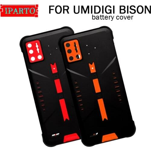 UMIDIGI BISON Battery Cover Replacement 100% Original New Durable Back Case Mobile Phone Accessory for UMIDIGI BISON